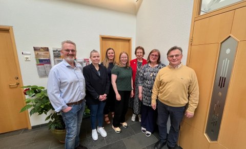 Ný stjórn Velferðarsjóðs Eyjafjarðarsvæðis. Frá vinstri: Baldvin Valdemarsson, Kristbjörg Sigurðardó…